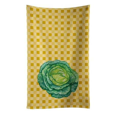 Carolines Treasures Cabbage on Basketweave Kitchen Towel BB7187KTWL